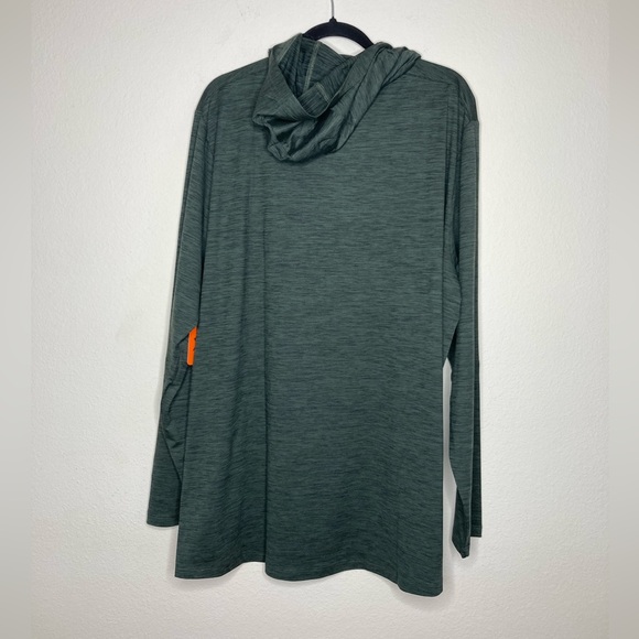 Spyder Active Men’s Hooded sweatshirt Green 2XL NWT moisture wicking - Picture 2 of 7